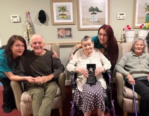 RCH | Orchard House Care Home team celebrating being named National Activity Team of the Year at the NAPA Awards