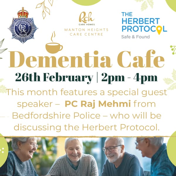 Manton Heights Care Centre's February Dementia Café - RCH